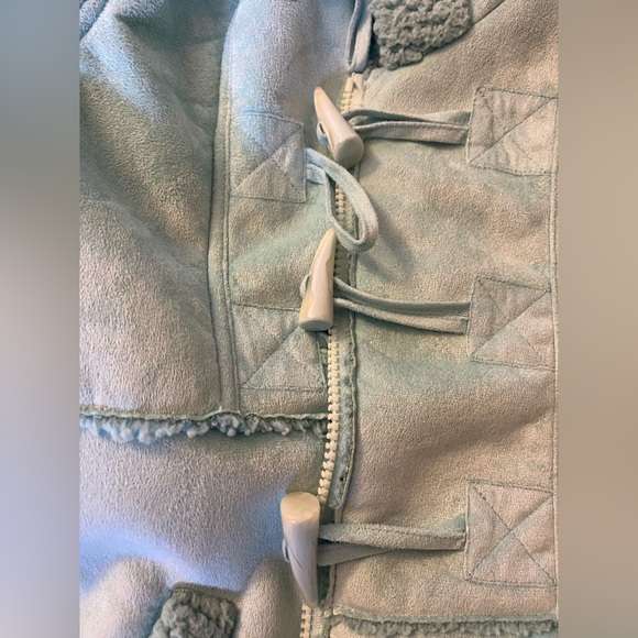 Justice Girls Faux Suede with Faux fur sherpa lined Jacket - Picture 6 of 17